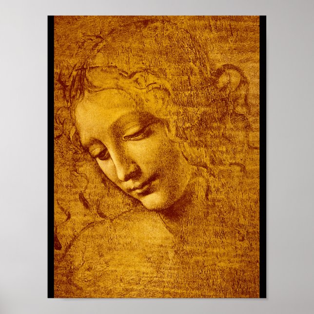 Poster Testa di Fanciulla detta_Studies of the Mestrado (Frente)