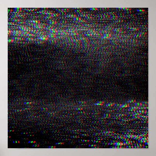 Poster Testar a textura da falha da tela. (Frente)