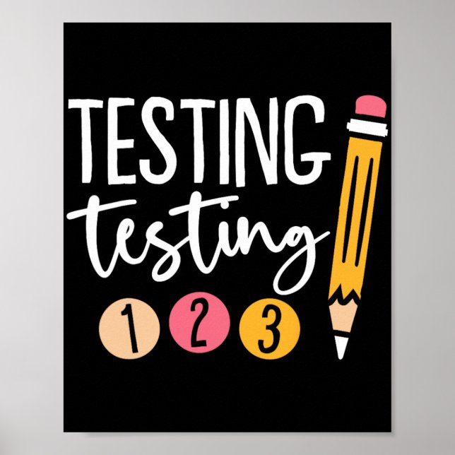 Poster Teste 123 Cute Test Day 3 (Frente)