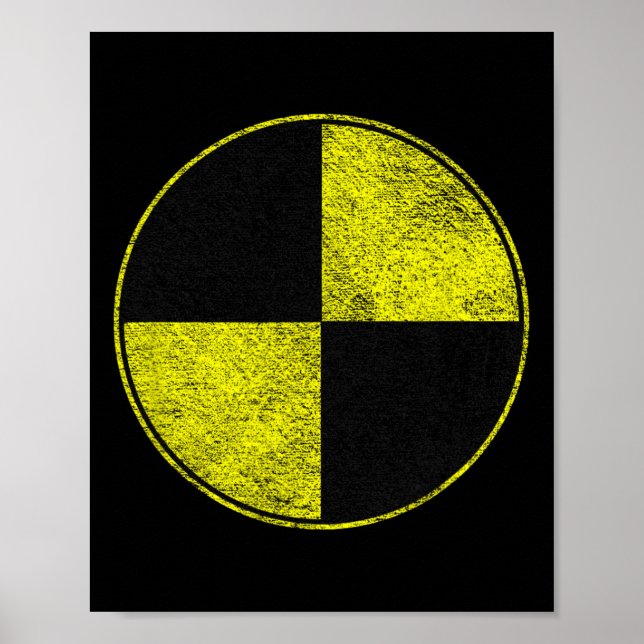 Poster Teste de batida, fantasia idiota, pretendo que sou (Frente)