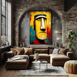 Poster Testemunha de Pedra — Expressionismo Abstrato Cont