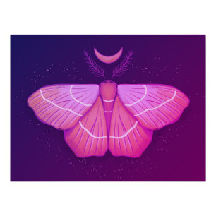Póster Testemunha Lua Roxo-Roxo-Alcoia