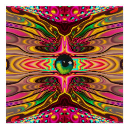 Póster Testemunha para o Processo - Ken Gage Art