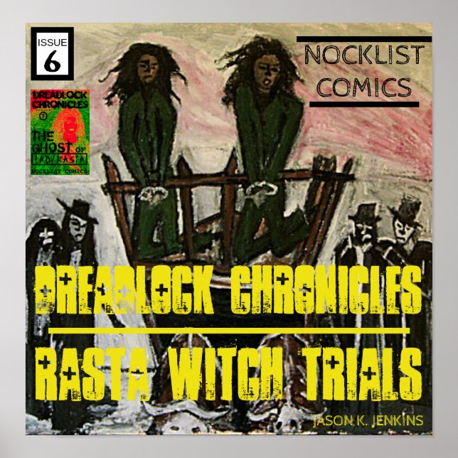 POSTER TESTES DE BRINQUEDAS DE DREADLOCK CHRONICLES RASTA (Frente)