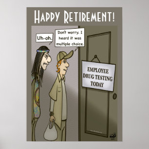 Poster Testes de funcionários