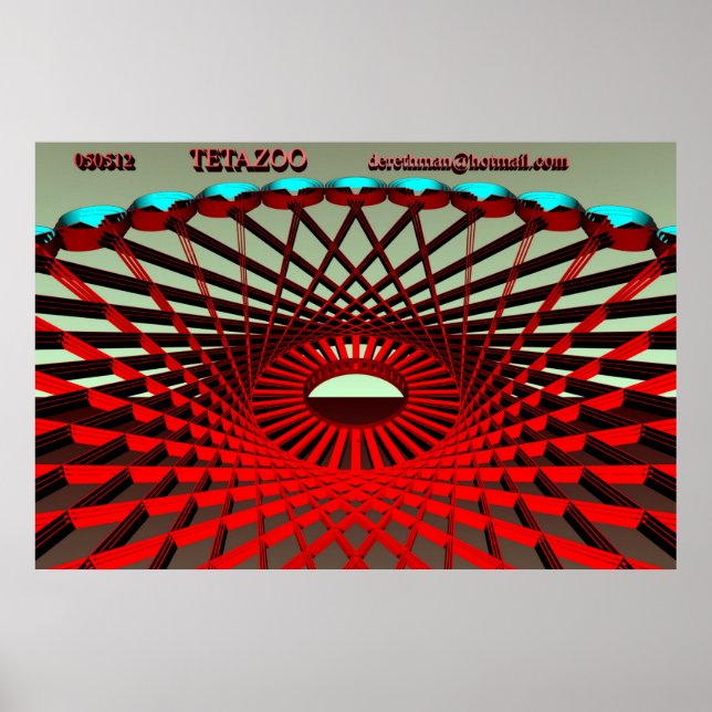 Póster Tetazoo (impressão) (Frente)