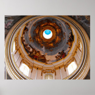 Poster Teto de catedral de St Paul, Mdina