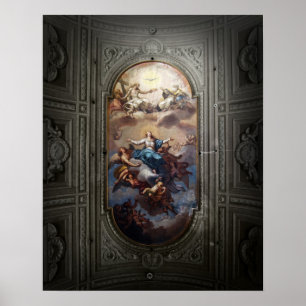 Poster Teto de catedral, Roma