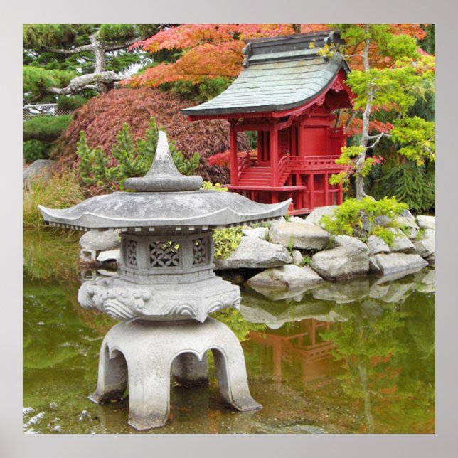 Póster Teto de Meditação Incrível (Frente)