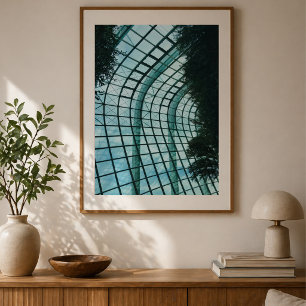 Poster Teto do Conservatório de Vidro da Floresta de Nuve