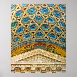 Póster Teto do teatro da ópera, Budapest