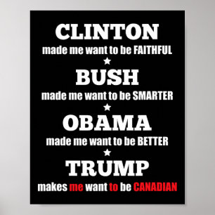 Poster Teto Político Trump Para Independentes E Liberais