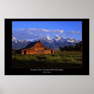 Poster Teton Barn #1