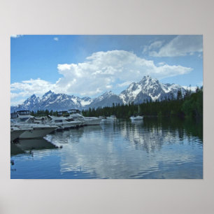 Póster Tetons grande