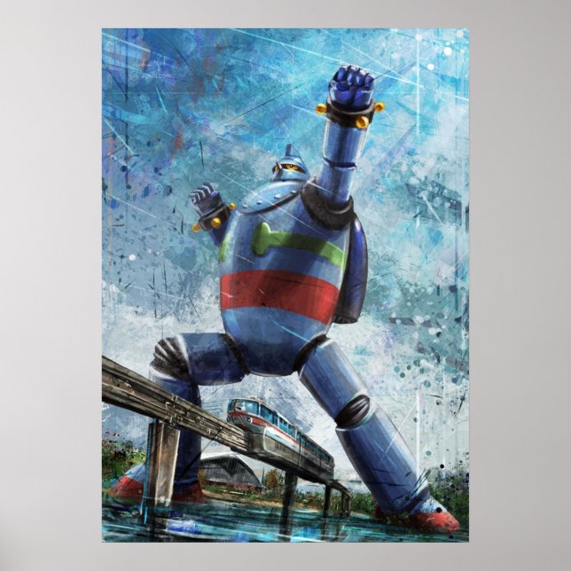 Poster Tetsujin 28go Italia61 (Frente)