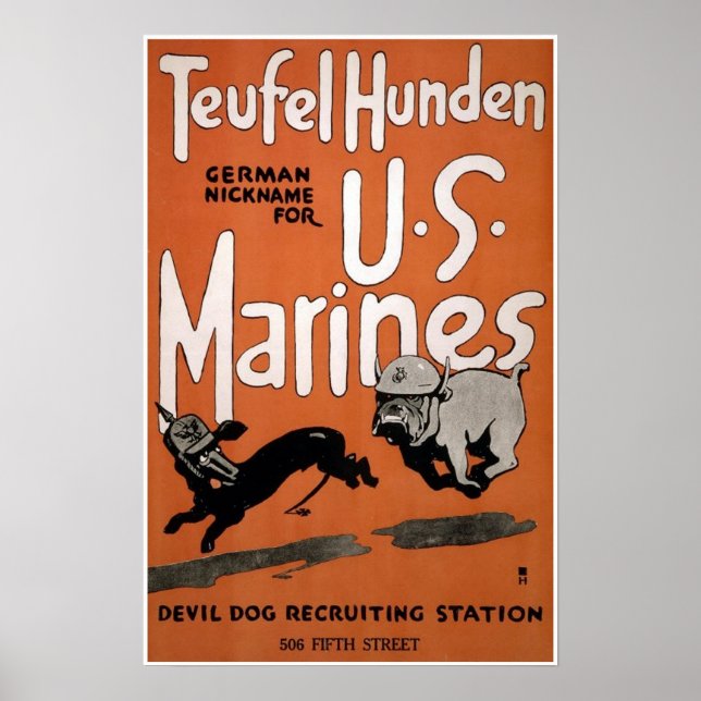 Póster Teufel Hunden (Frente)