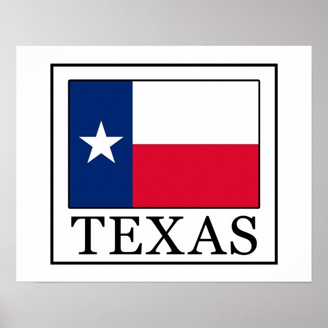 Póster Texas (Frente)