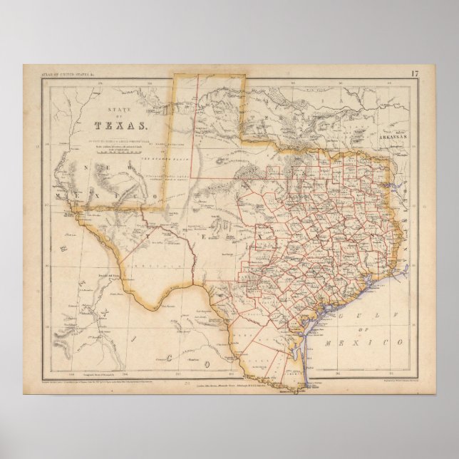 Póster Texas 6 (Frente)