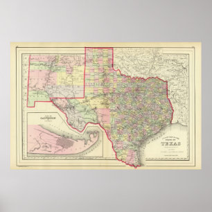 Póster Texas 9