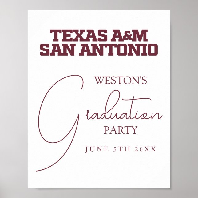 Poster Texas A&M San Antonio (Frente)