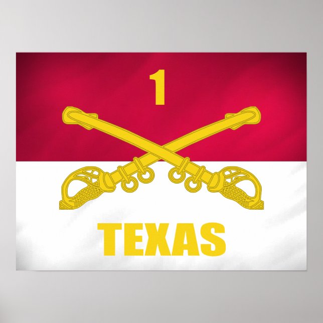 Póster Texas Cavalry (Frente)