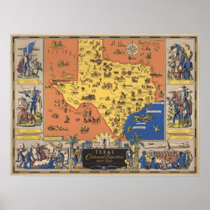 Poster Texas Centennial Exposition