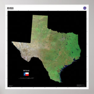 Póster Texas do Espaço