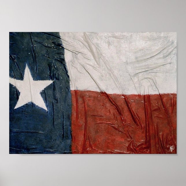 Póster Texas Flag (Frente)