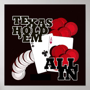 Póster Texas-Holdem