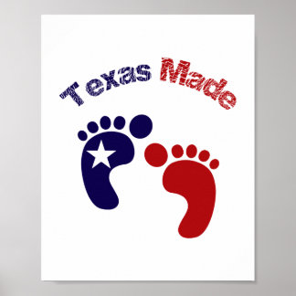 Poster Texas Made (tamanho padrão da imagem)
