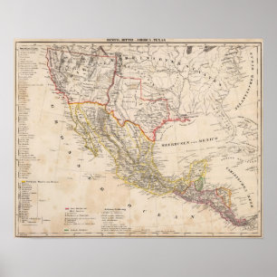 Póster Texas, México