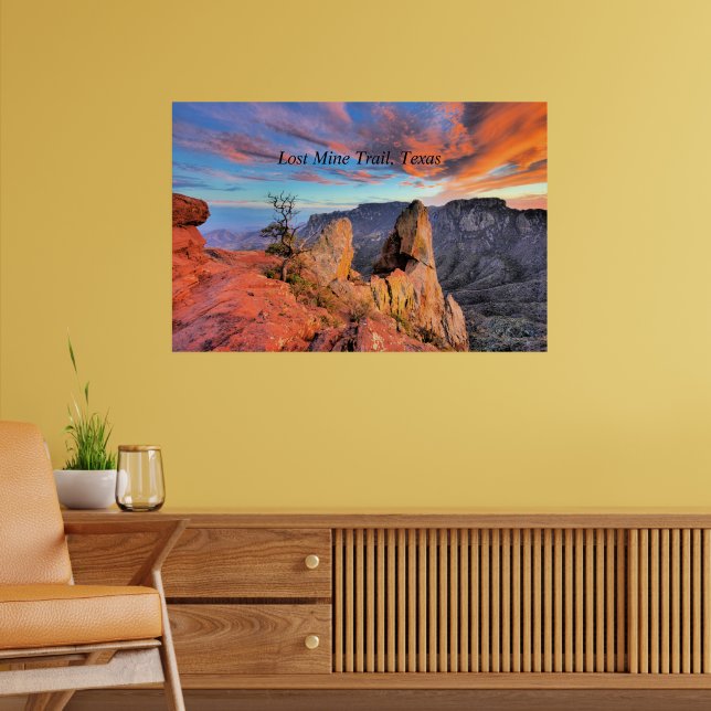 Poster Texas, Parque Nacional Big Bend, (Sala de Estar 2)