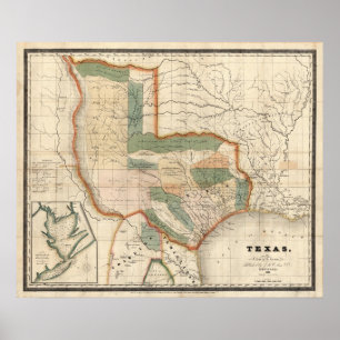 Póster Texas, pela rebarba de David H