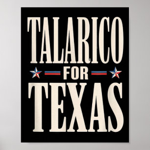 Poster Texas por James Talarico para o Senado democrataTe