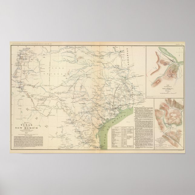 Póster Texas, pt de NM (Frente)