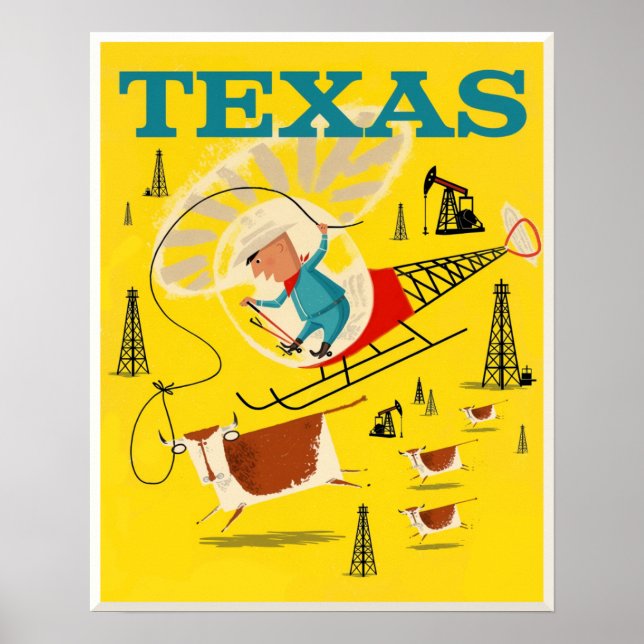Poster Texas Round up (Frente)