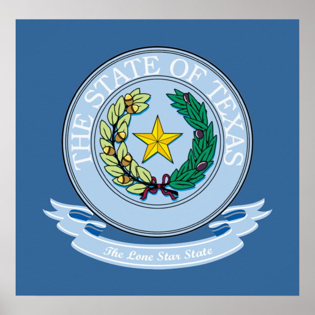 Póster Texas Seal (Frente)