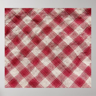 Poster Têxtil Verificado: Fundo Colorido do Tecido.