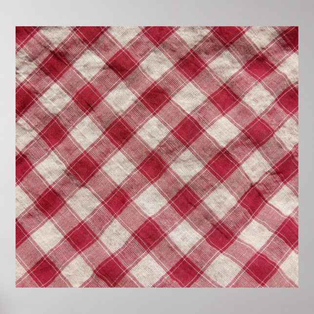 Poster Têxtil Verificado: Fundo Colorido do Tecido. (Frente)
