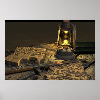 Póster Texto antigo