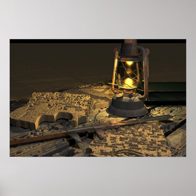 Póster Texto antigo (Frente)