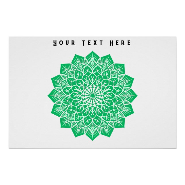 Póster Texto aqui Imagem de Texto Poster brilhante person (Frente)