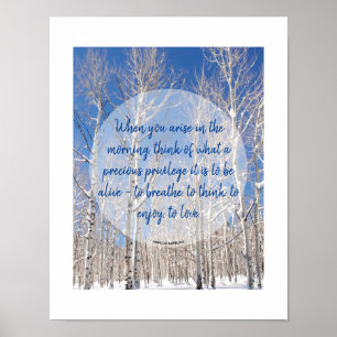 Poster Texto Personalizado Céu Azul Em Torno Aspende Na F