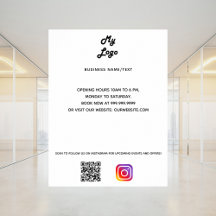 Texto personalizado do logotipo de empresa qr code