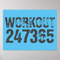 Texto vestido e arranhado Workout 247365 azul