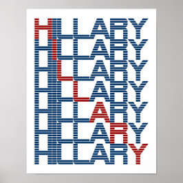 Póster textoPilhasClinton hillary