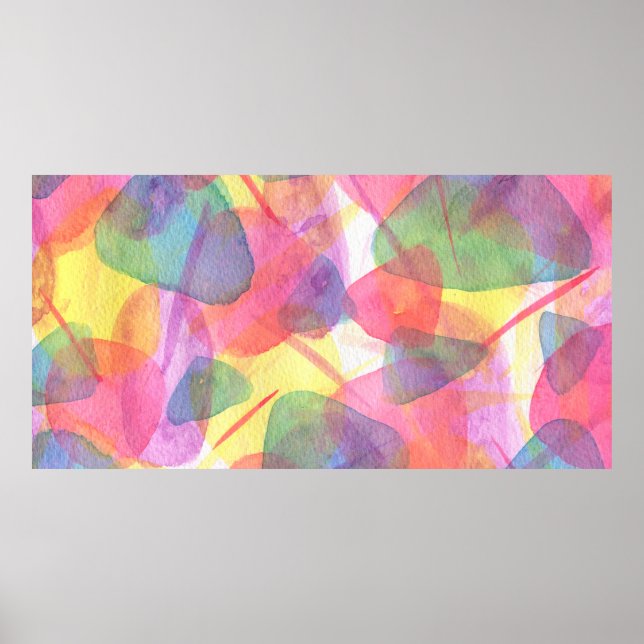 Poster Textura aquosa (Frente)