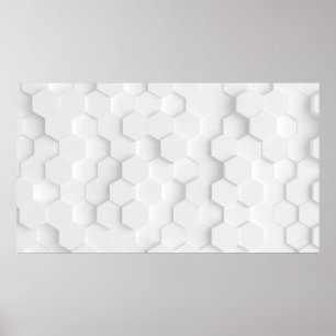 Poster Textura branca de fundo. 3d, 3d ing.