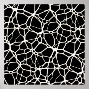 Póster Textura branca na Web + seu solteiro. & ideias