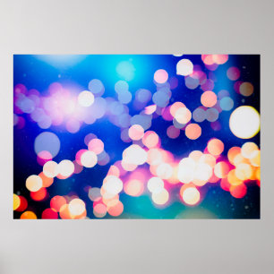 Poster Textura colorida, abstrato de fundo turvo, artes,